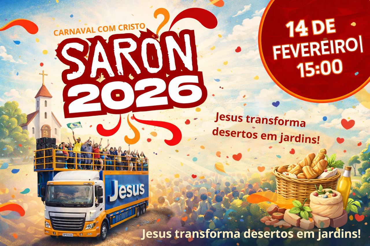 SARON 2026: um Carnaval diferente, uma experiência de fé que transforma