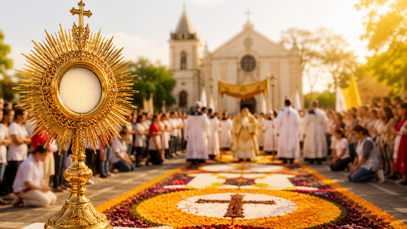 Corpus Christi: celebrando a presença real de Jesus na Eucaristia